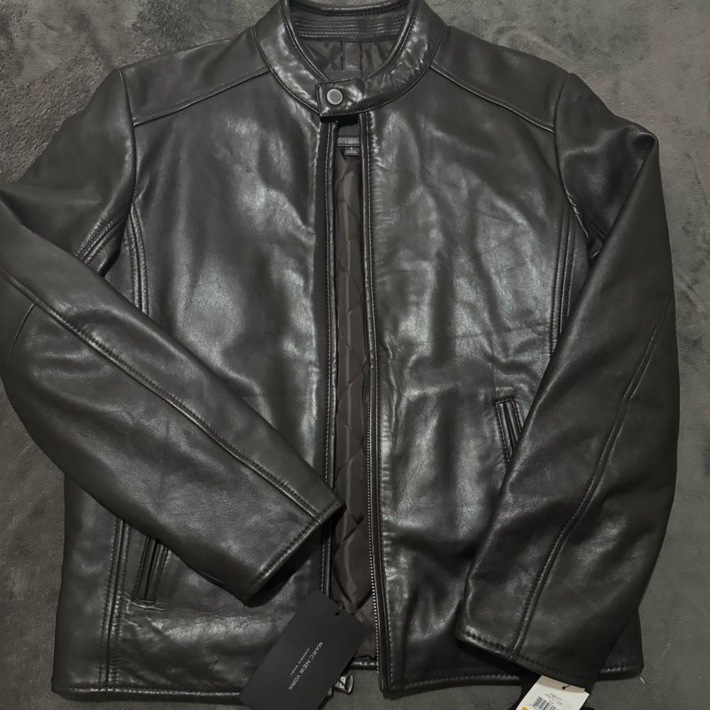 Leather jacket